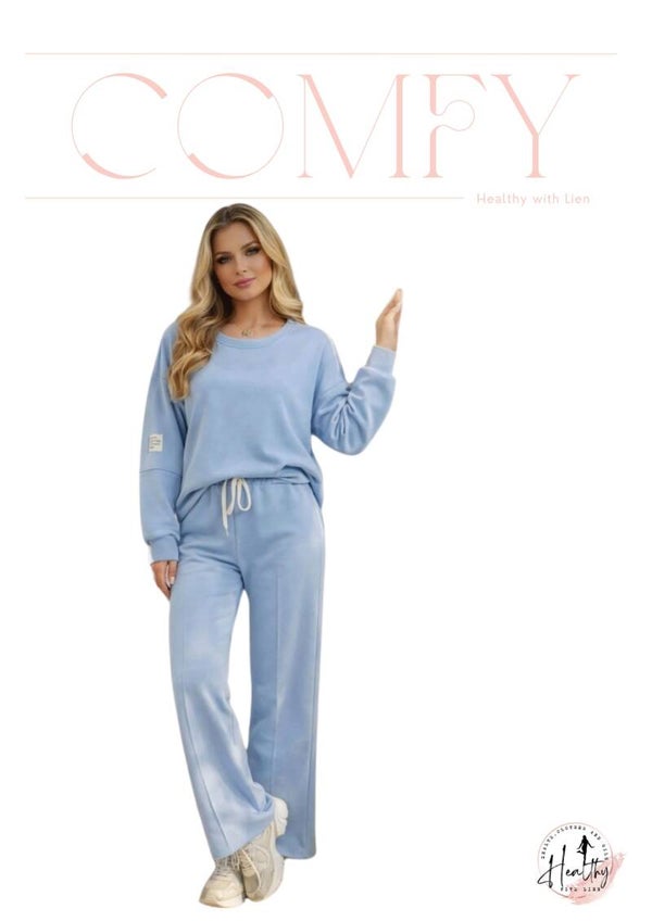 Comfy Billie set blauw