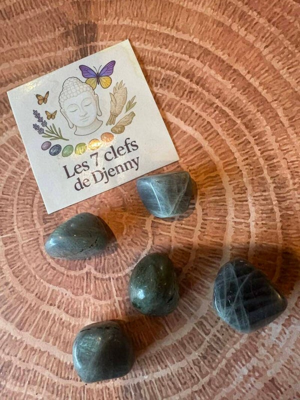 8322: pierre polie labradorite qualité A