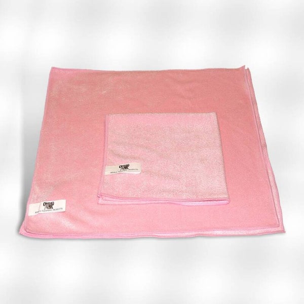 Koala Microvezeldoek ±40x40cm ±60gr Roze 10st