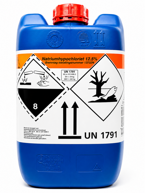 Natriumhypochloriet 12,5% (24KG)
