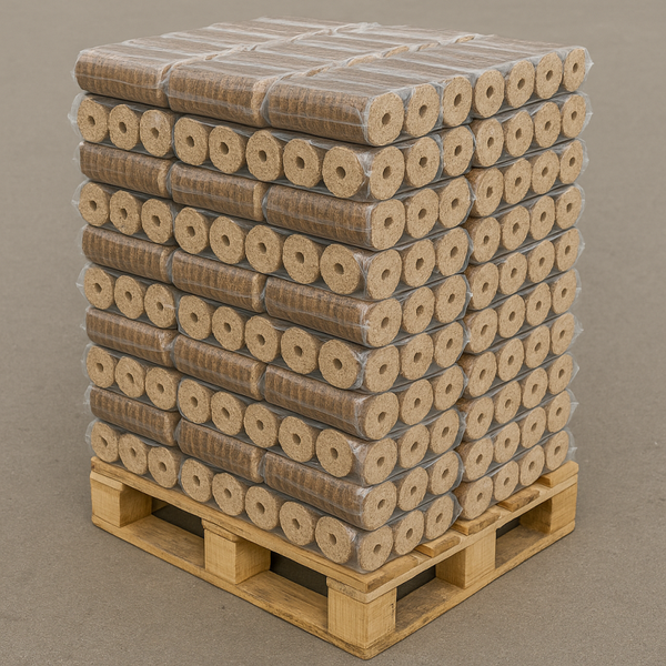 Buches de bois compressé - 96x5 (LIVRAISON)