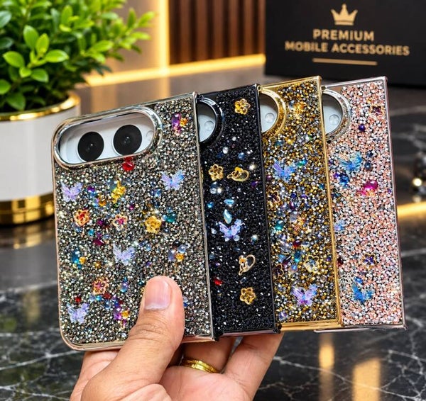 MAXORA BUTTERFLY 🦋 STONE FOLD/FLIP CASE