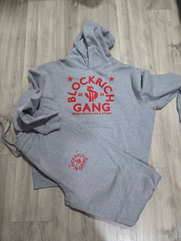 Block Rich Gang Forefront  logo 2 pcs Sweatsuit