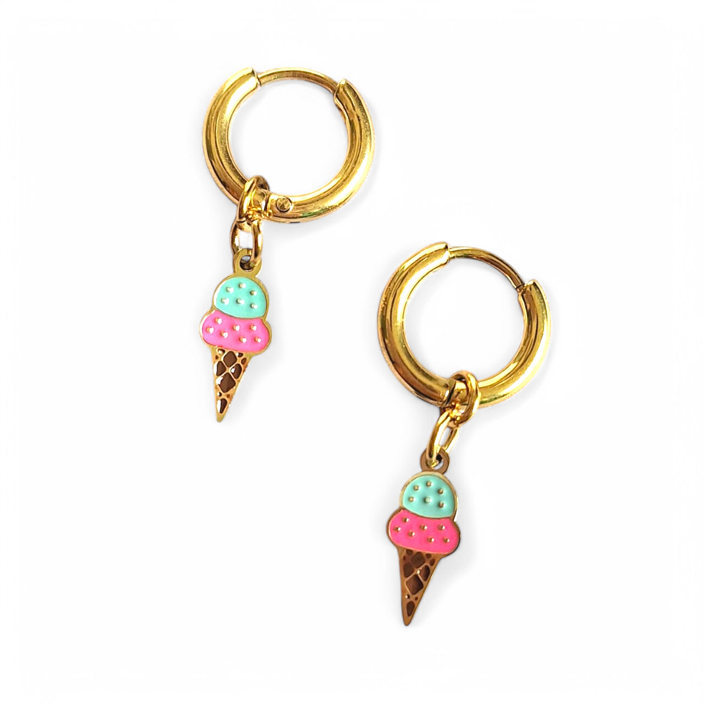 Kinderoorbellen met ijsje