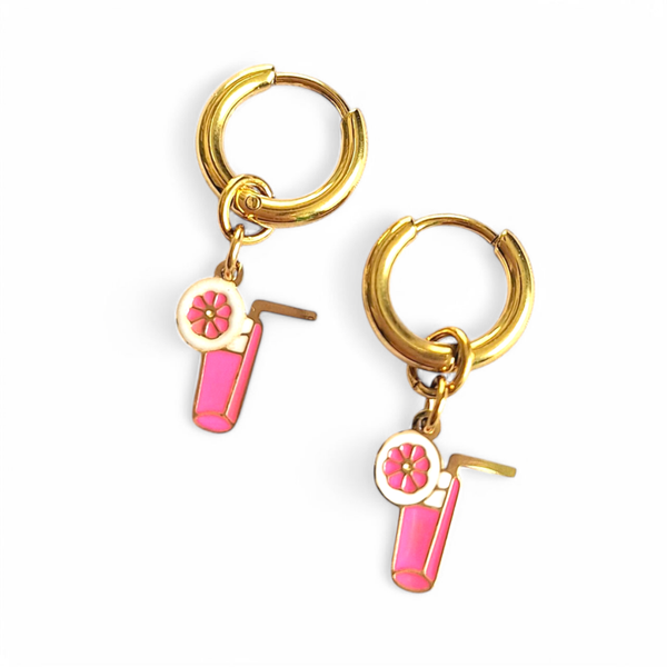 Kinderoorbellen met limonade