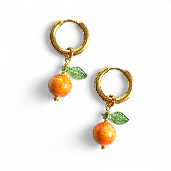Sunny Spritz Hoops Orange