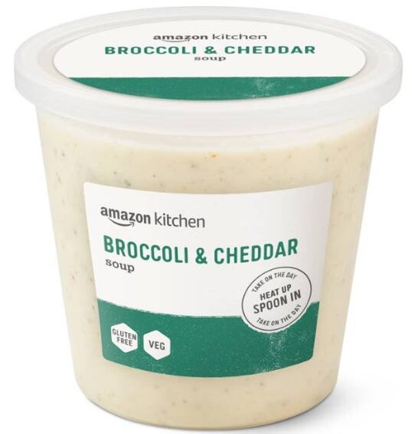 Amazon Kitchen, Broccoli & Cheddar Soup, 24 oz