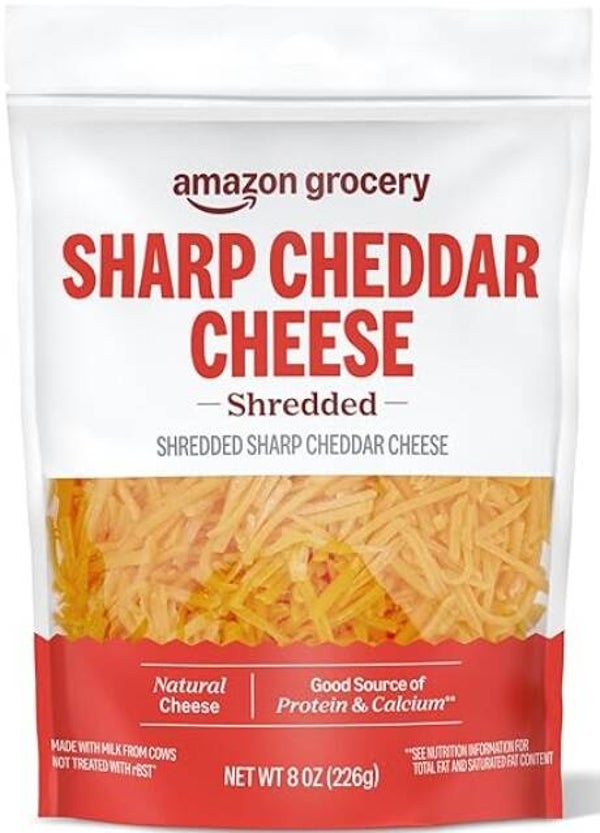 Amazon Sharp Cheddar Cheese, 8 OZ