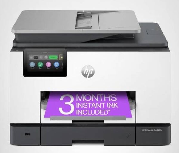 HP OfficeJet Pro 9135e Wireless All-in-One Color Inkjet Printer, Print, scan, copy, fax, ADF, Duplex printing best-for-office, 3 month Instant Ink trial included, AI-enabled (404M0A)