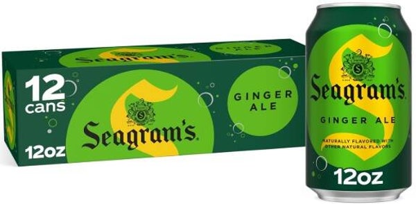 Seagram's Ginger Ale, 12 fl oz, 12 Pack