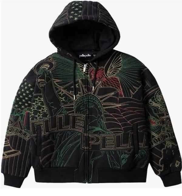Who Decides War Who Decides War x Pelle Pelle Monument Hoodie