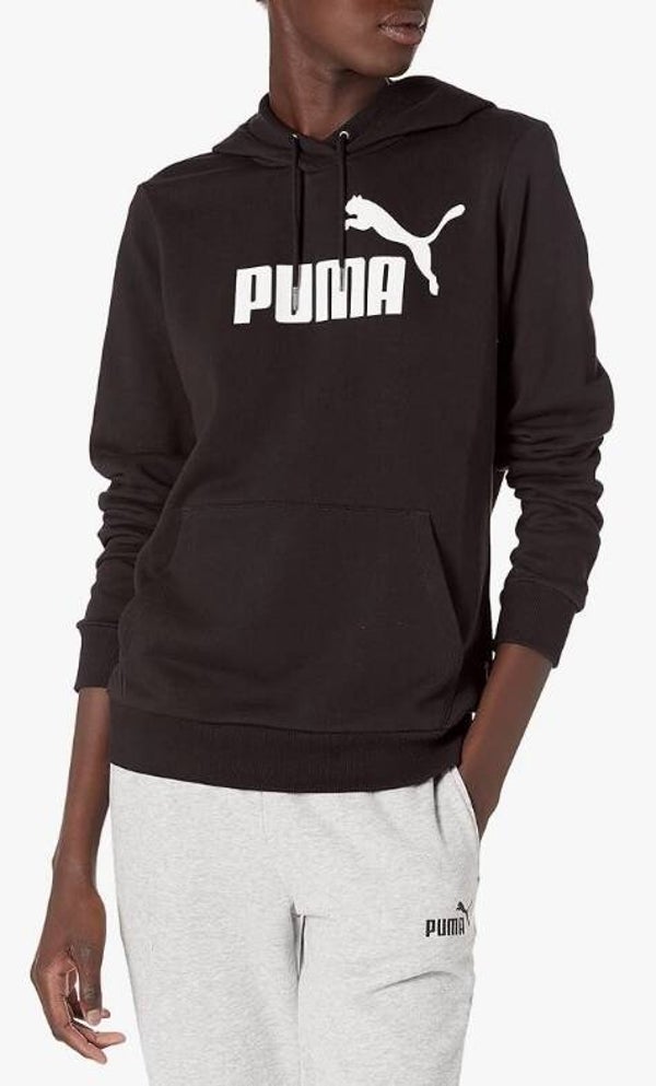PUMA Essentials Logo Hoodie Puma Black