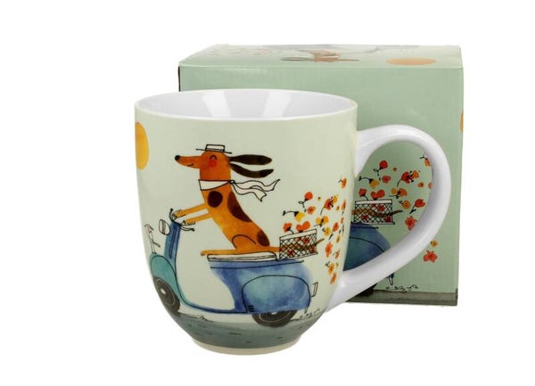 Theetas Duo Dogs On a Scooter XXL