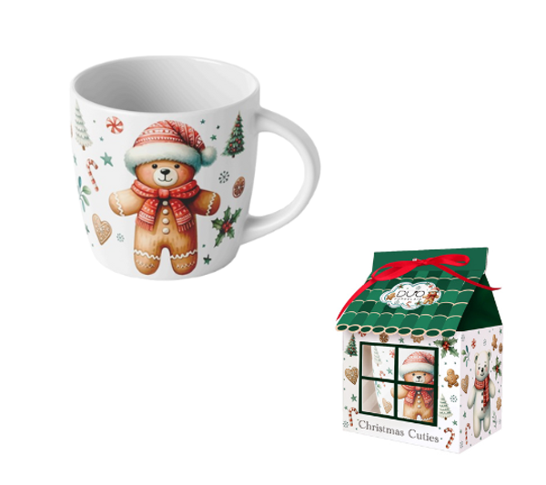 Theetas Christmas Cuties Bears House Box