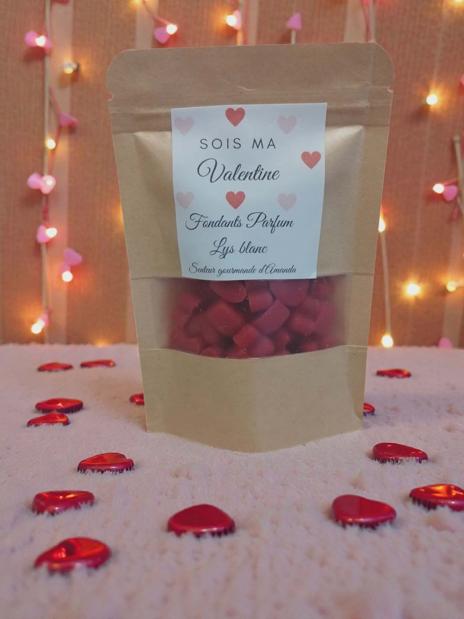 🤍💕Mini fondants parfumés Lys blanc – 50 g 🤍💕