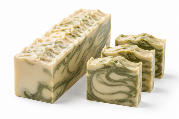 Handcrafted Natural Artisan Soap Loaf — Organic Vegan Plant Oil | 350+ Varieties