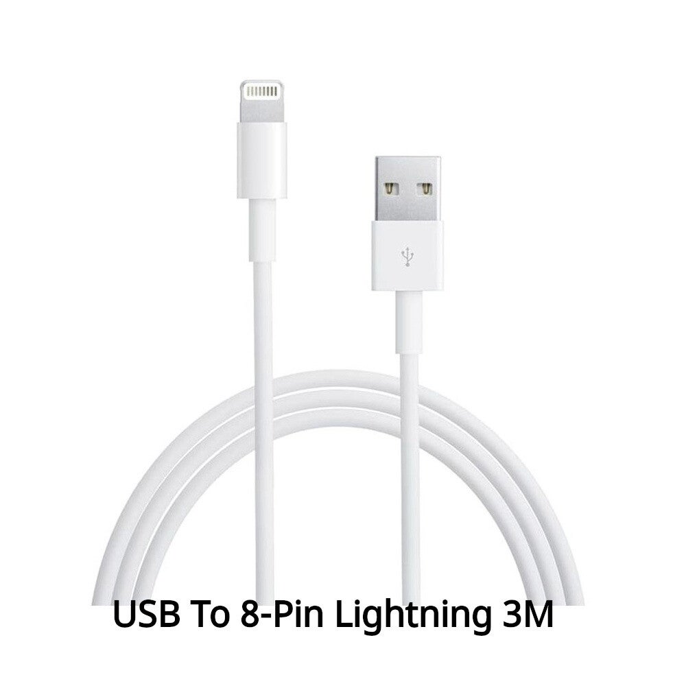 USB-A naar 8-Pin Lightning Kabel – Snel & Betrouwbaar Opladen 🔌⚡