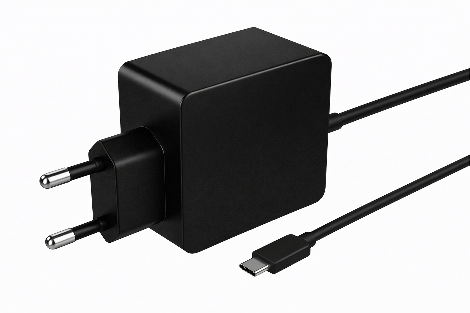 USB-C 65W GaN Universele Laptop Oplader – 1.8 Meter – USB C Adapter – Voedingsadapter voor Laptop – Snellader – Geschikt voor Smartphones, Tablets