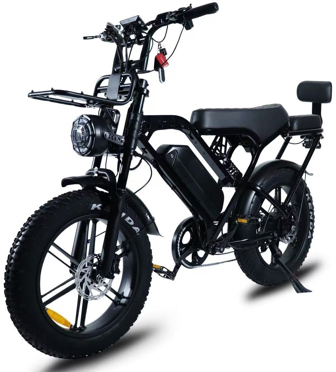 X80 PRO | Elektrische Fiets / Fatbike | Max. 80 km Bereik - 25 km/u - 250W E Bike | Alarmsysteem + | NFC Unlock - Special Edition