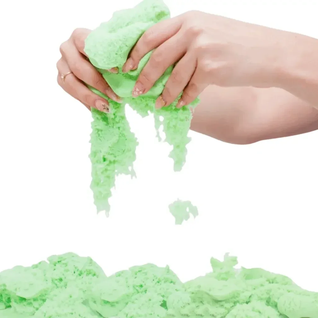 Kinetisch speelzand groen 500 gram