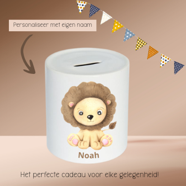 Spaarpot leeuw