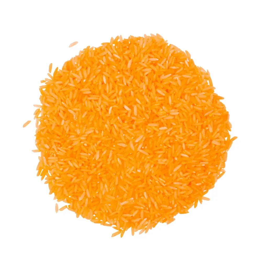 Speelrijst oranje