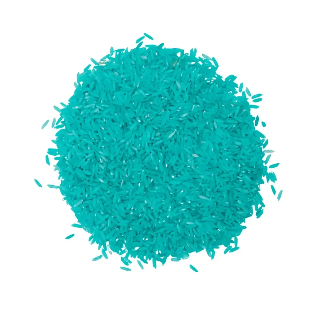 Speelrijst turquoise