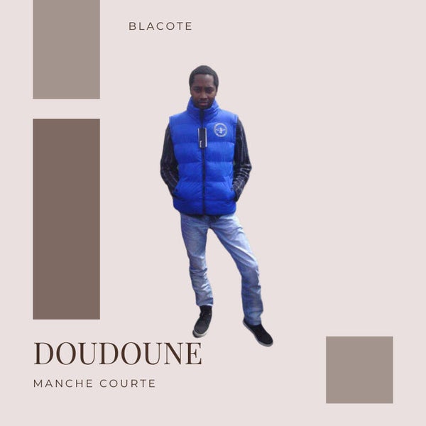 Doudoune manche courte