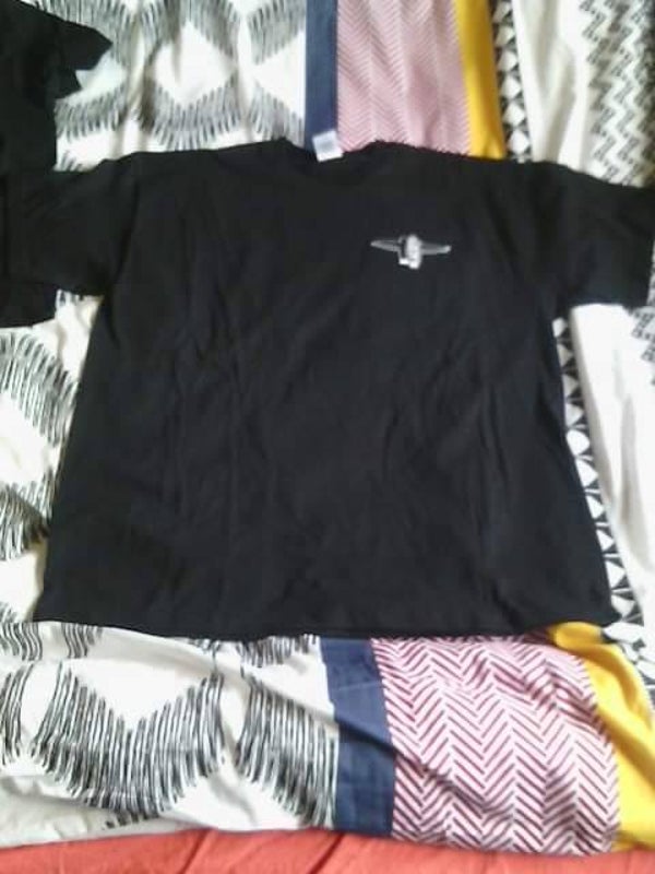 t-shirt noir blacote