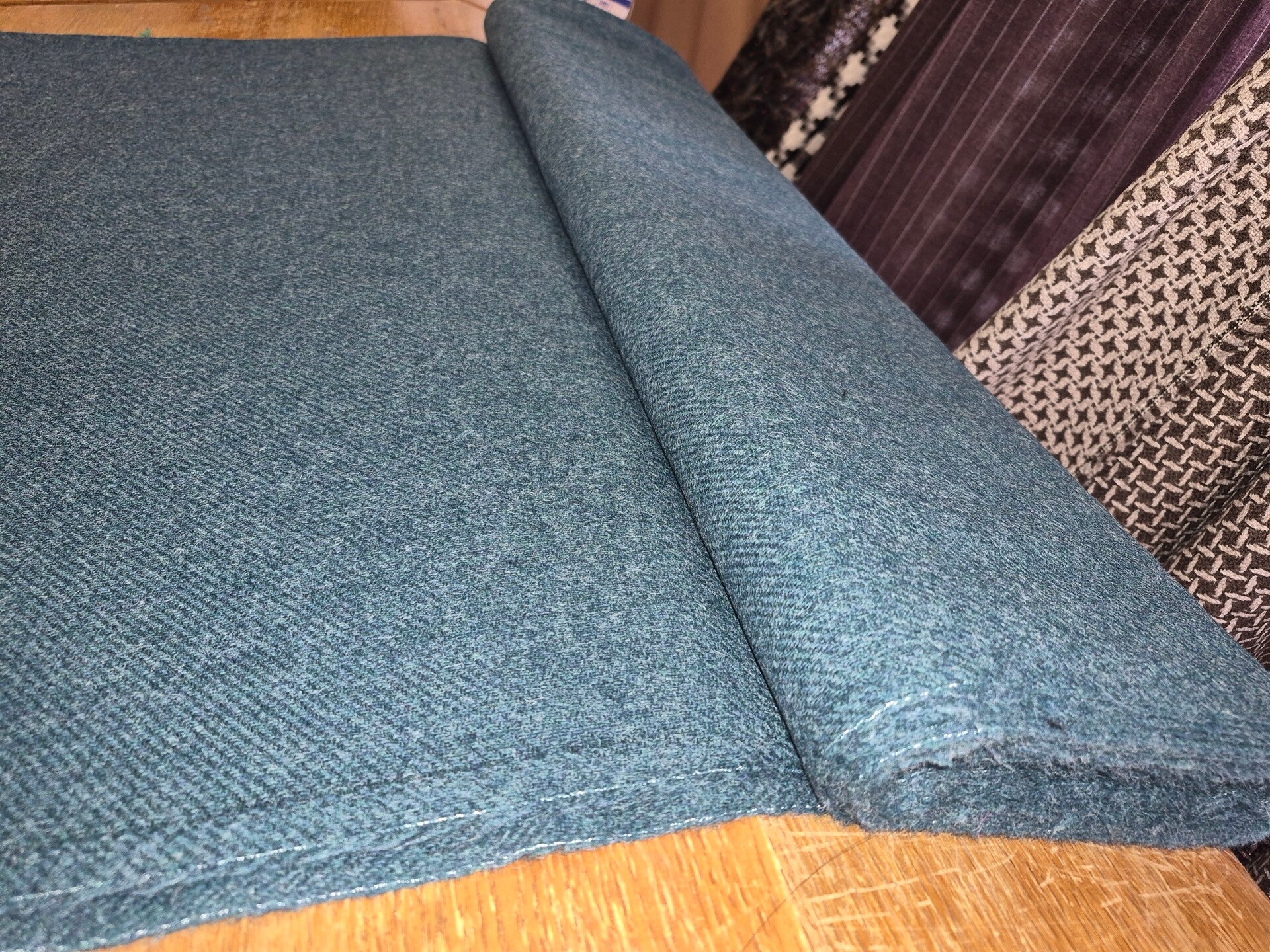 Petrol Blue Wool