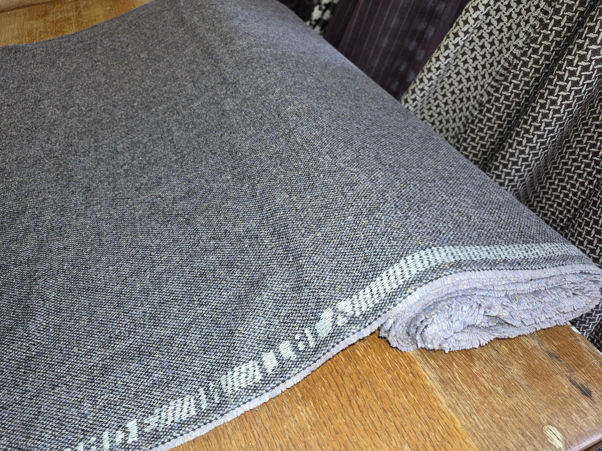 Heather Purple silk/wool