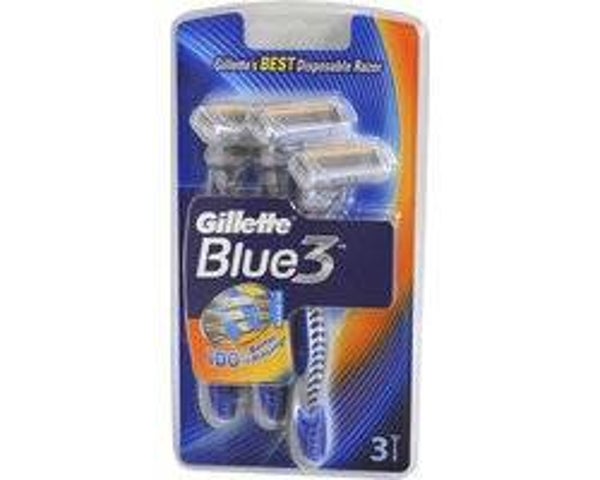 Gillette - Blue3 (3 pcs) - Disposable razors
