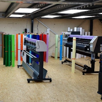 foto van een deel van ons machinepark