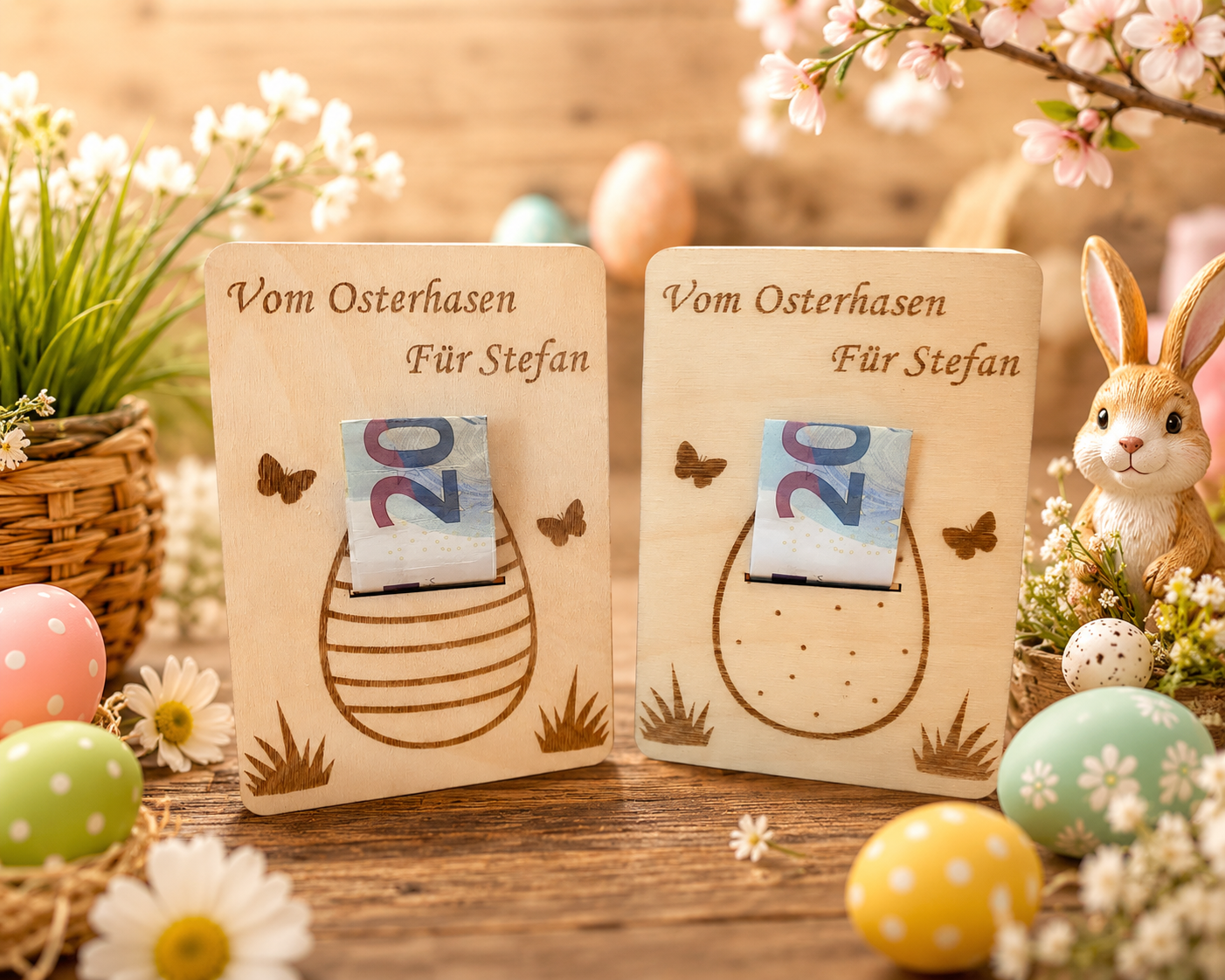 Geldgeschenk zu Ostern