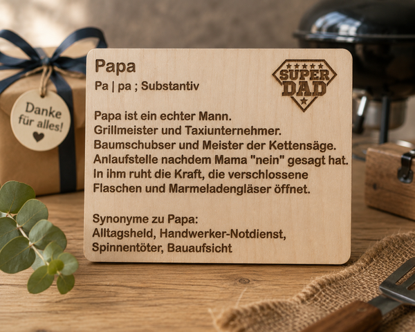 Geschenk zum Vatertag