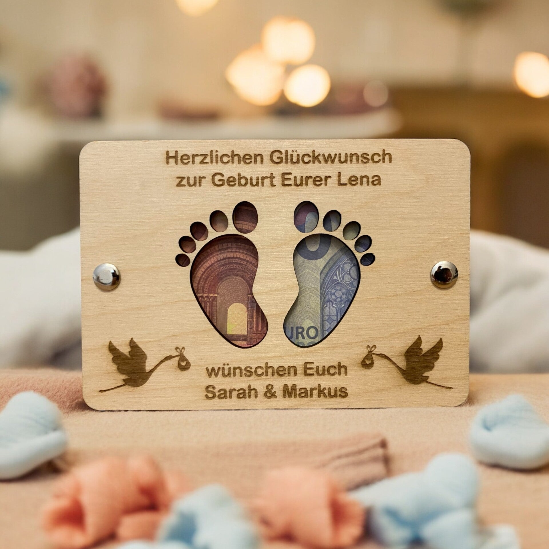 Geldgeschenk zur Geburt