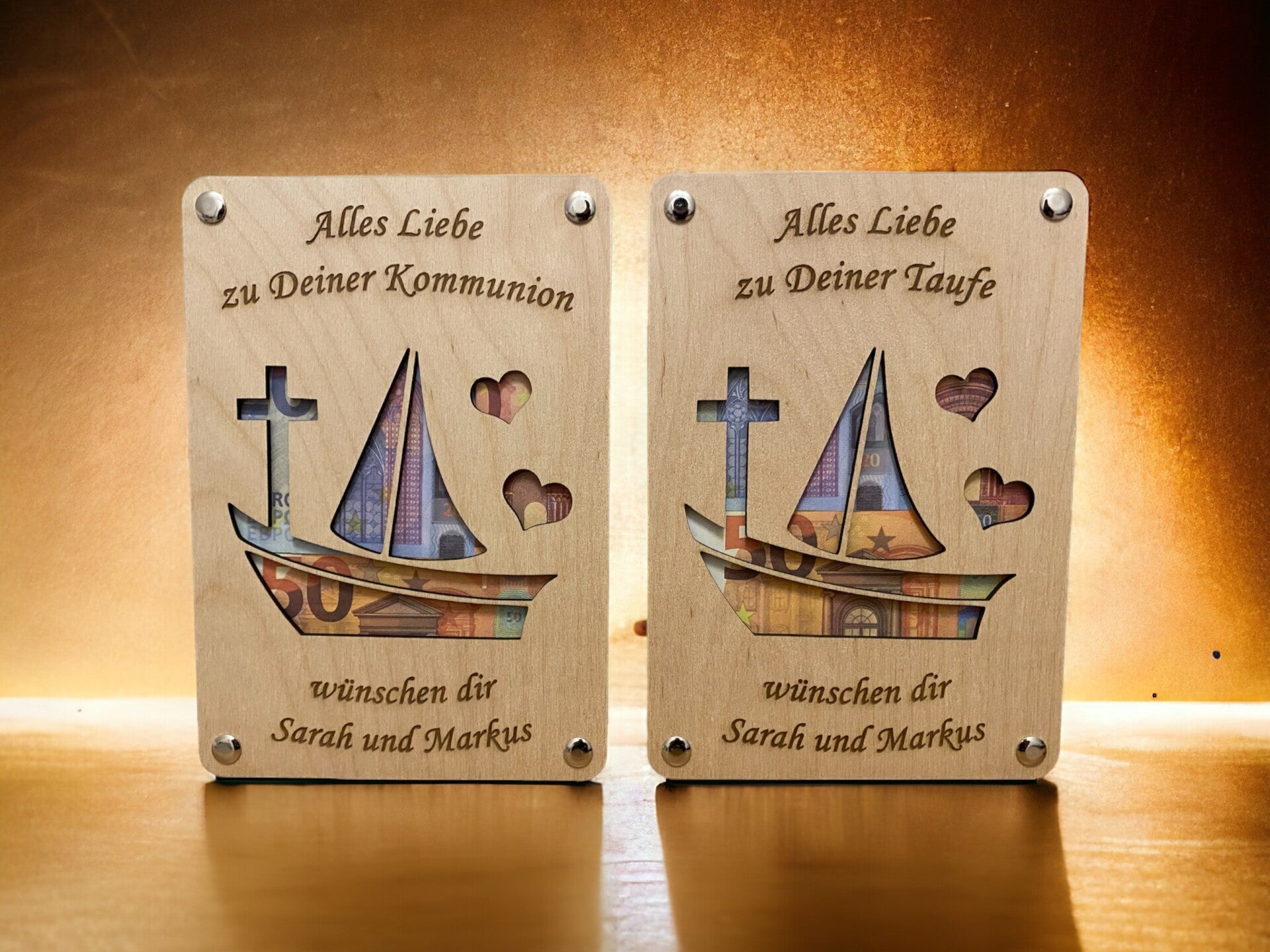 Geldgeschenk zur Kommunion, Firmung oder Taufe