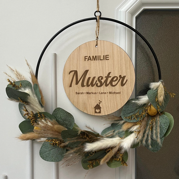 Familienschild - Türschild