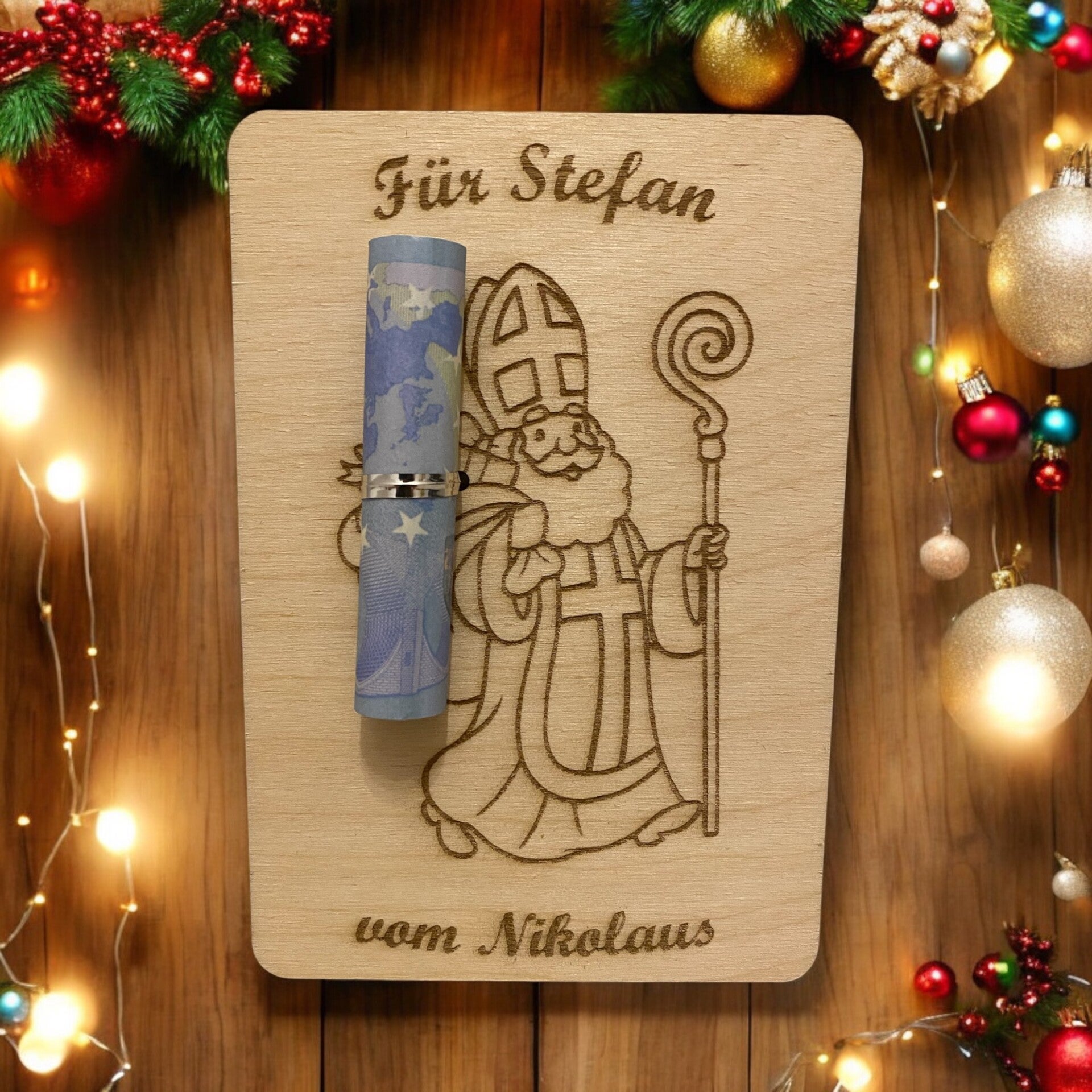 Geldgeschenk zum Nikolaus