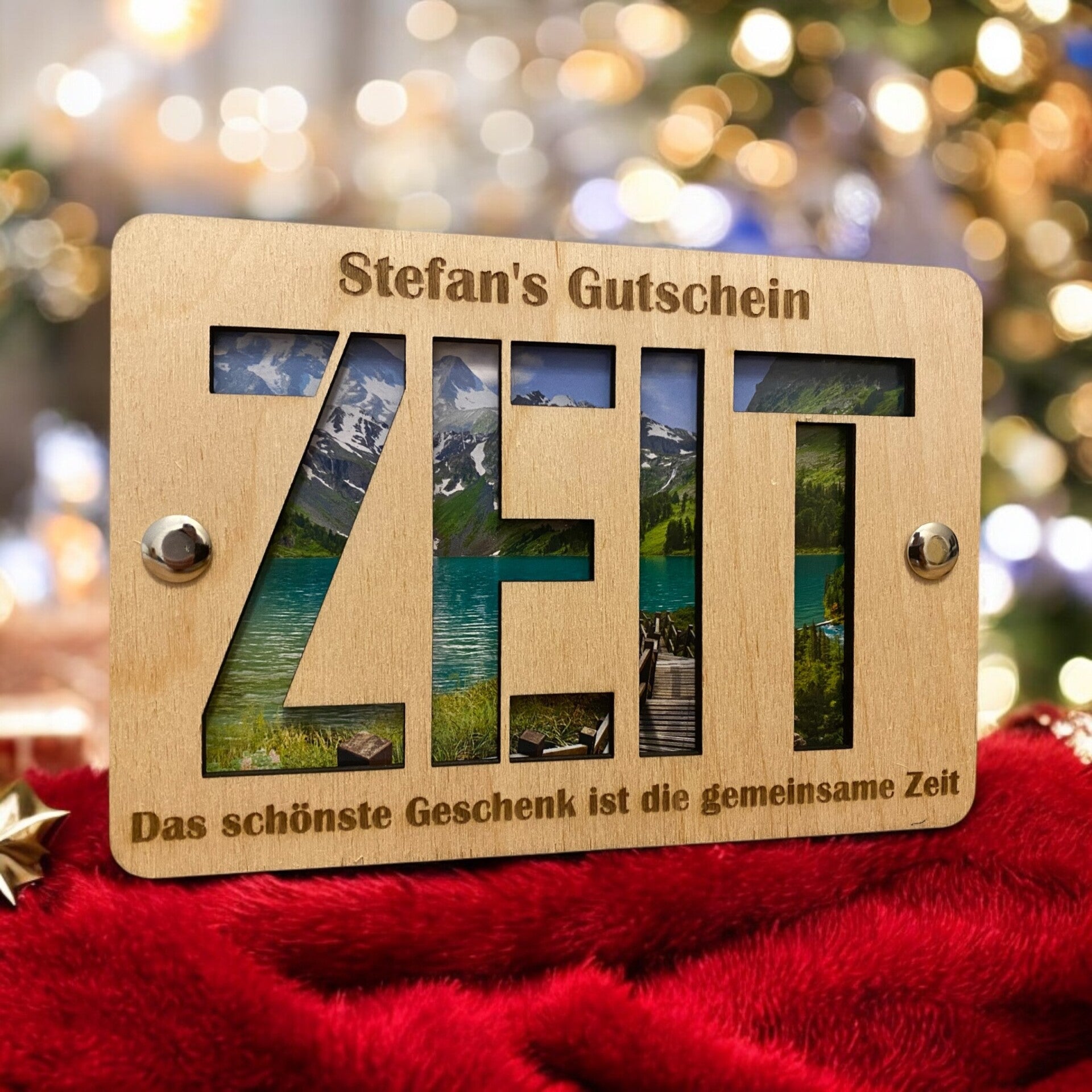 Zeit statt Zeug – Gutschein