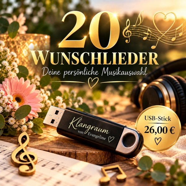 💾 USB-Stick – 20 Wunschlieder selbst auswählen
