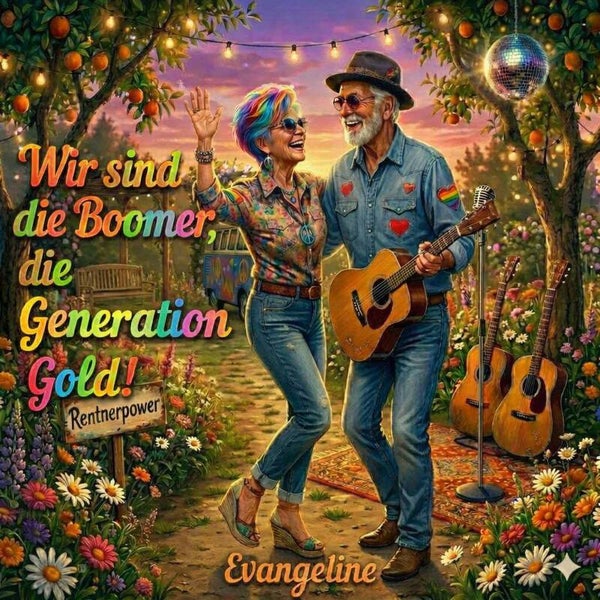 🎶 Wir sind die Boomer, die Generation Gold!