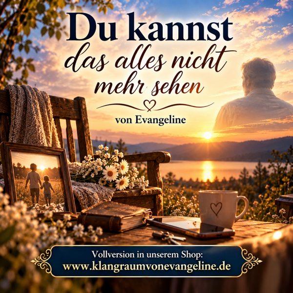 ✝️ Du kannst das alles nicht mehr sehen