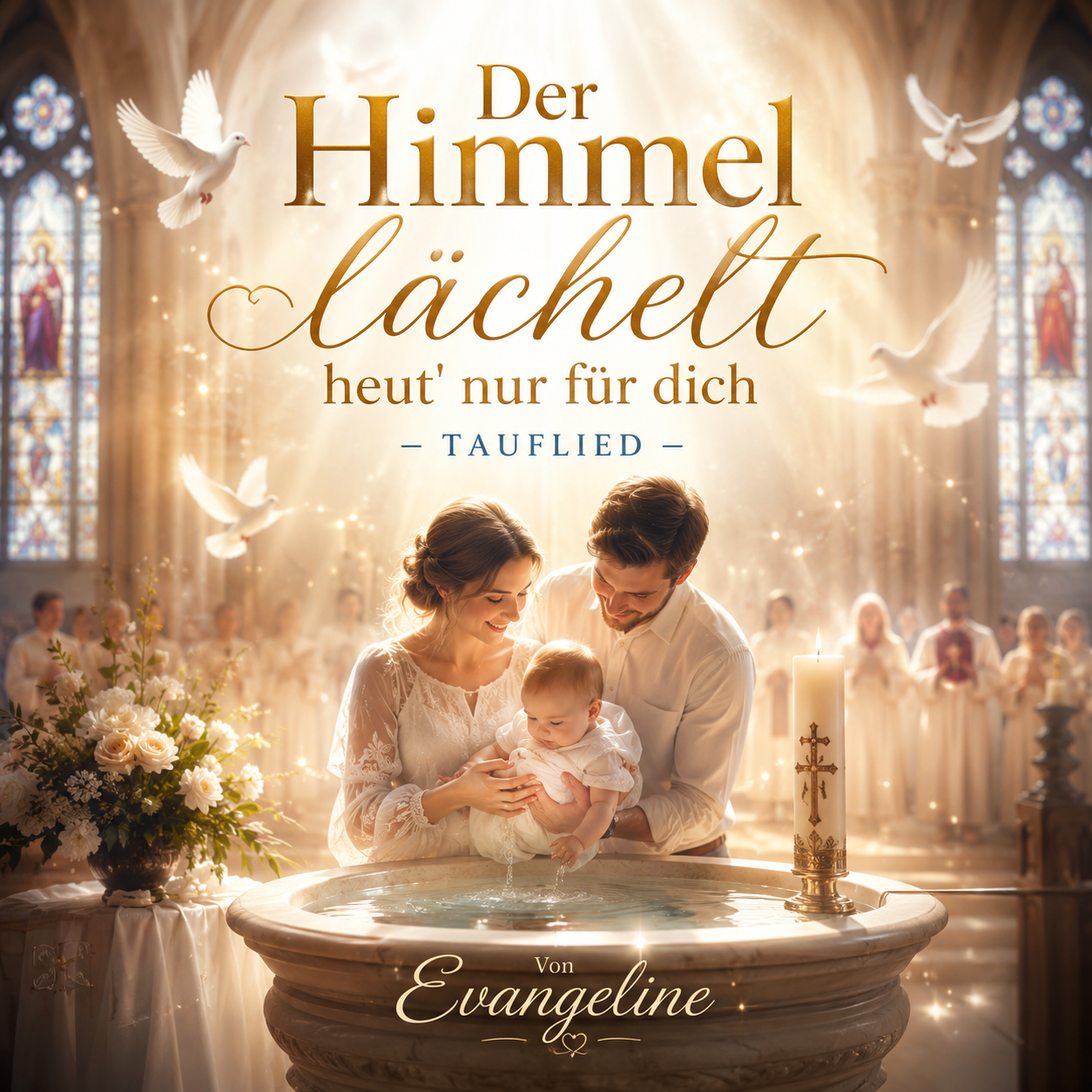 🌸 Der Himmel lächelt heut' nur für dich | Tauflied