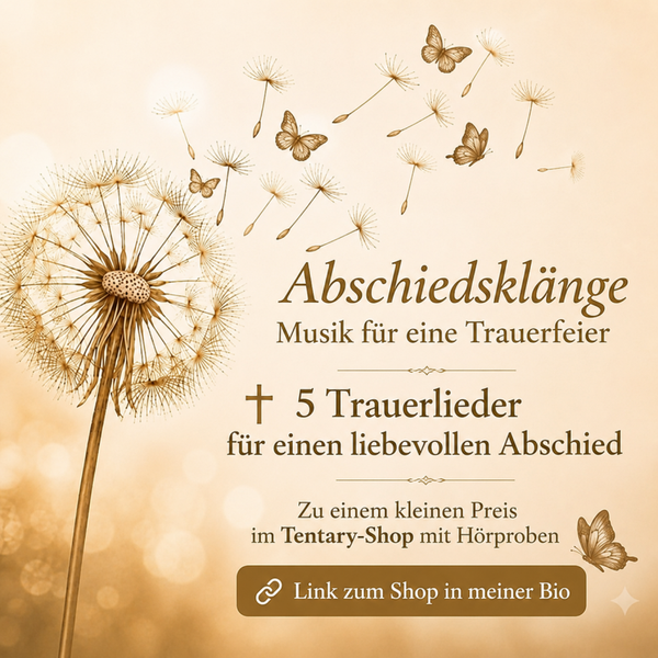 ✝️✝️ 5 Trauerlieder für einen liebevollen Abschied | 5 Titel in voller Länge mit Hörprobe | Vol. 1