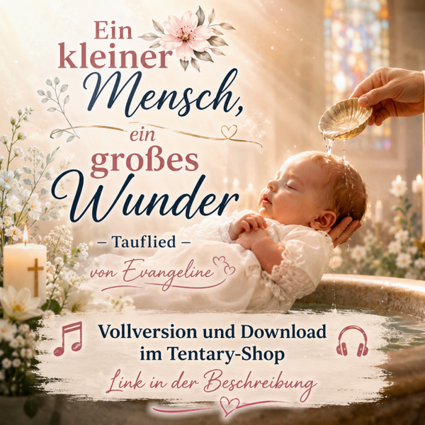 🌸 Ein kleiner Mensch - ein großes Wunder | Tauflied