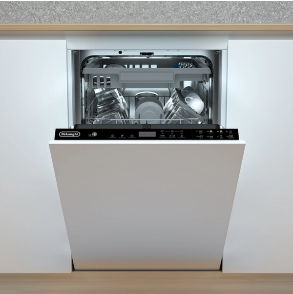DE LONGHI Lavastoviglie ad incasso- 45cm 3 cesti Mod.L45P113E➡️PREZZO COMPRESO CONSEGNA E MONTAGGIO⬅️
