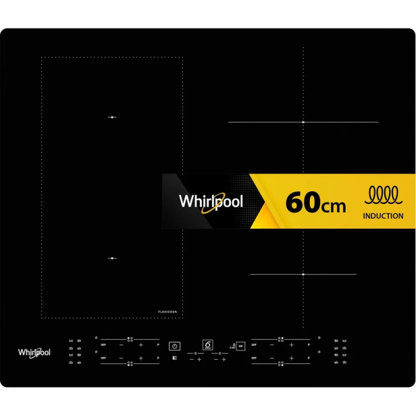 WHIRLPOOL - 60CM - 6° SENSO - FLEXI COOK - BOOSTER - TIMER - BLOCCO BAMBINI -  FUNZIONI: MANTENERE IN CALDO, BOLLIRE E SOBBOLLIRE