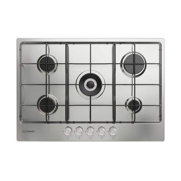 INDESIT PIANO COTTURA INOX 5 FUOCHI MOD. THP752WIXI1