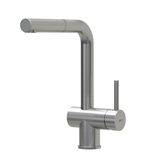 ELLECI -  RUBINETTERIA ALUNA PLUS INOX - CON DOCCETTA